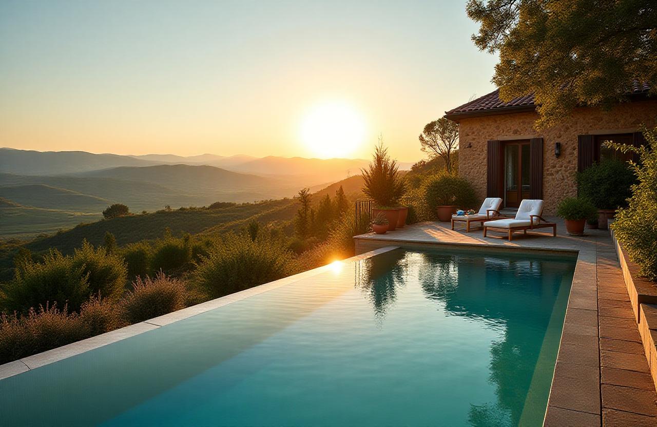 Giardino di hotel boutique in Toscana 1